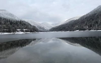 Je me suis baignée dans un lac gelé